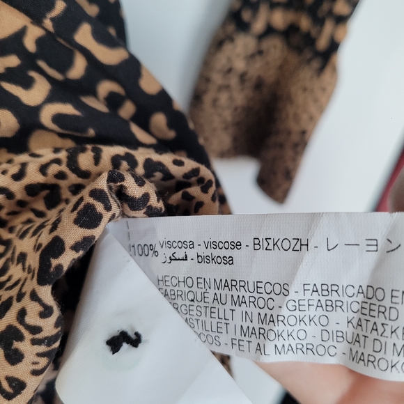 Zara Animal Print Dress, size small - Picture 7 of 10